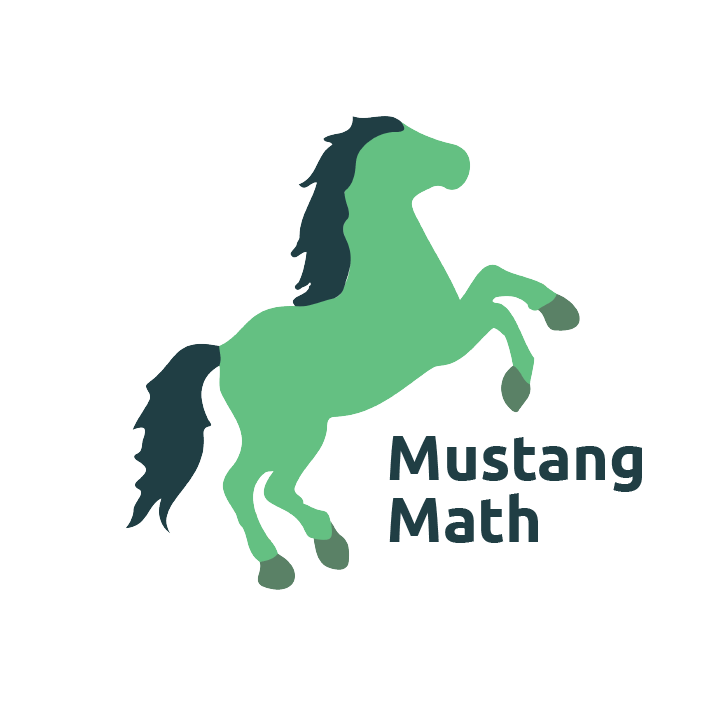Mustang Math Logo